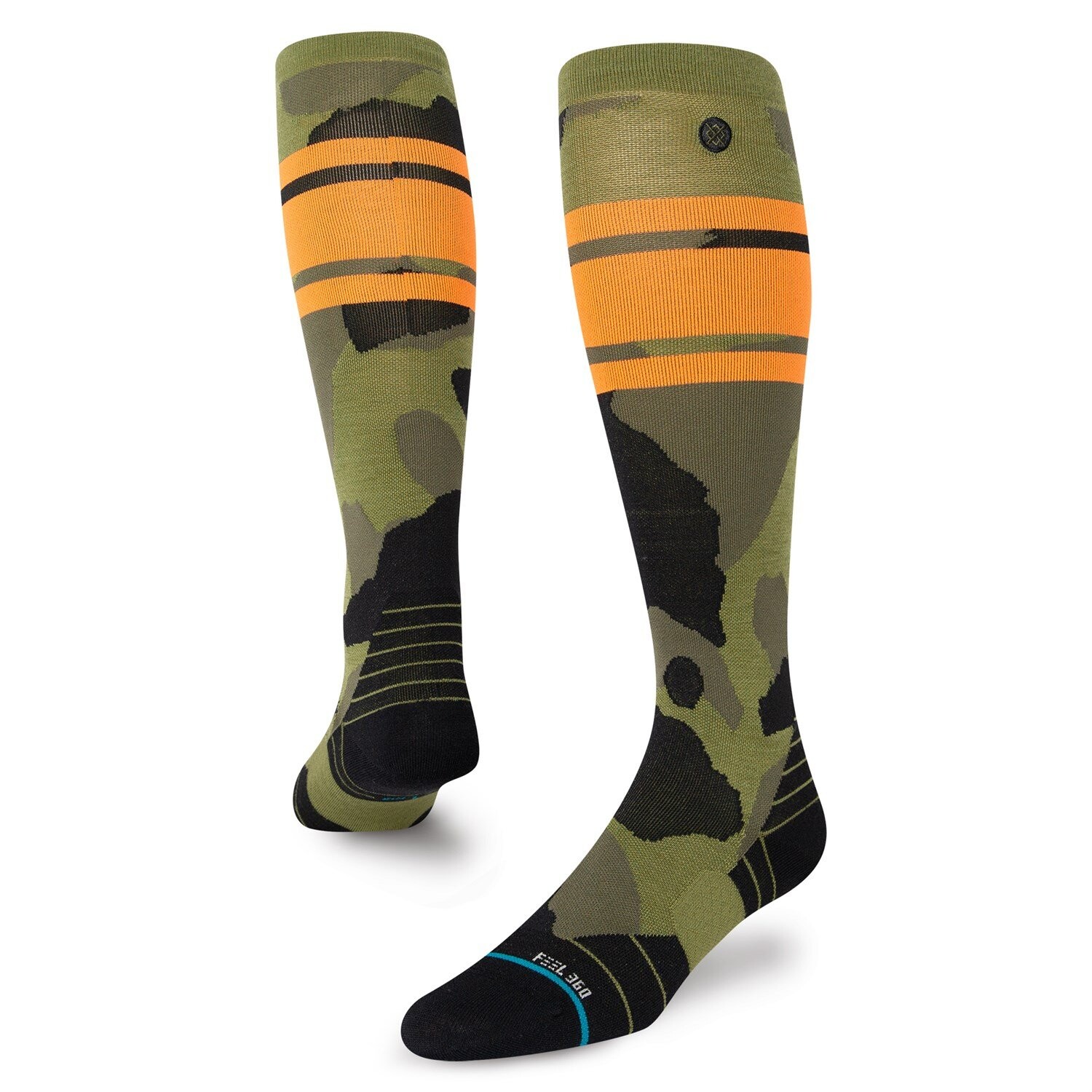 

Носки Stance Sargent, зеленый / черный / желтый