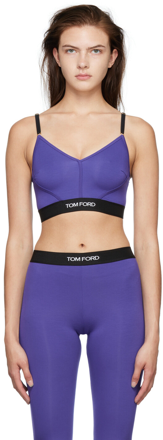 

Фиолетовая фирменная майка TOM FORD