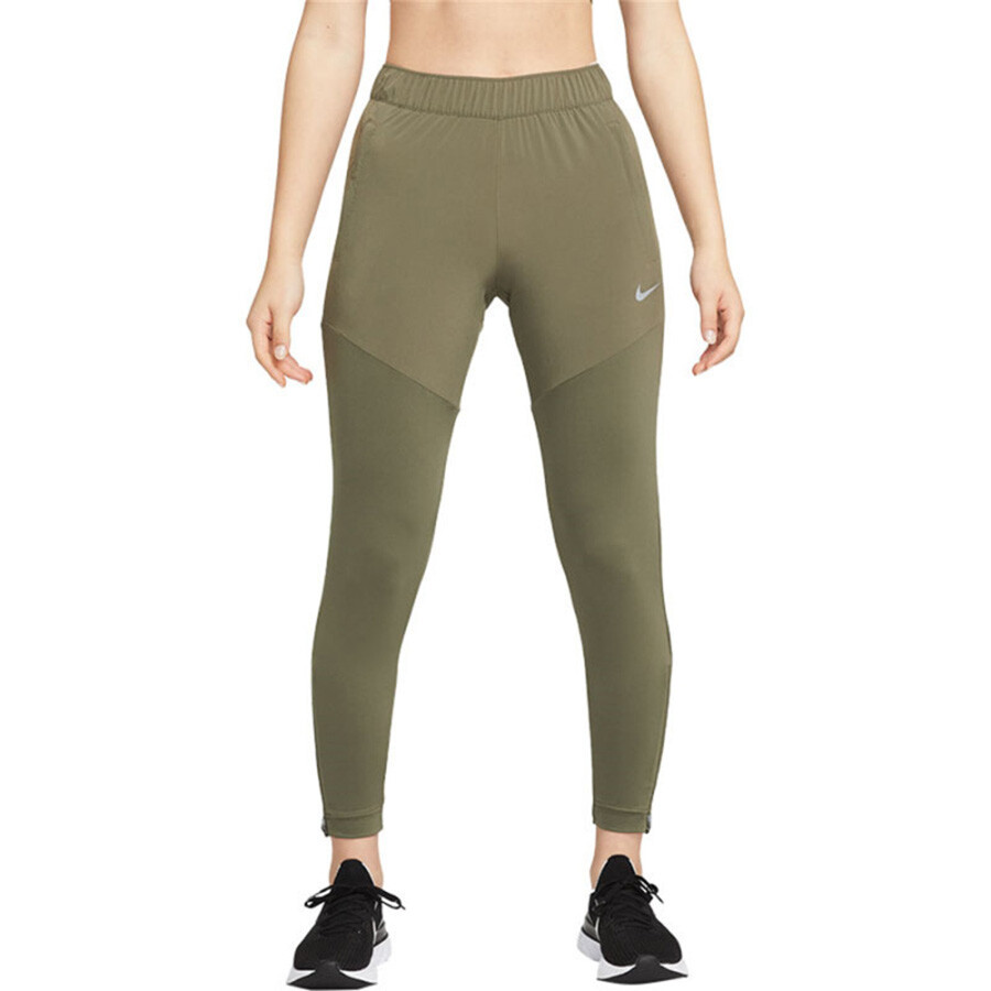 

Брюки Nike Dri-Fit Essential Women's Running, серо-зеленый