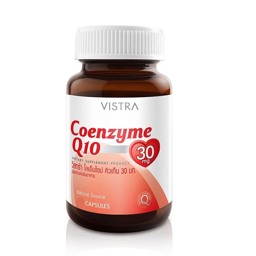 

Пищевая добавка Vistra Coenzyme Q10 30 mg, 60 таблеток