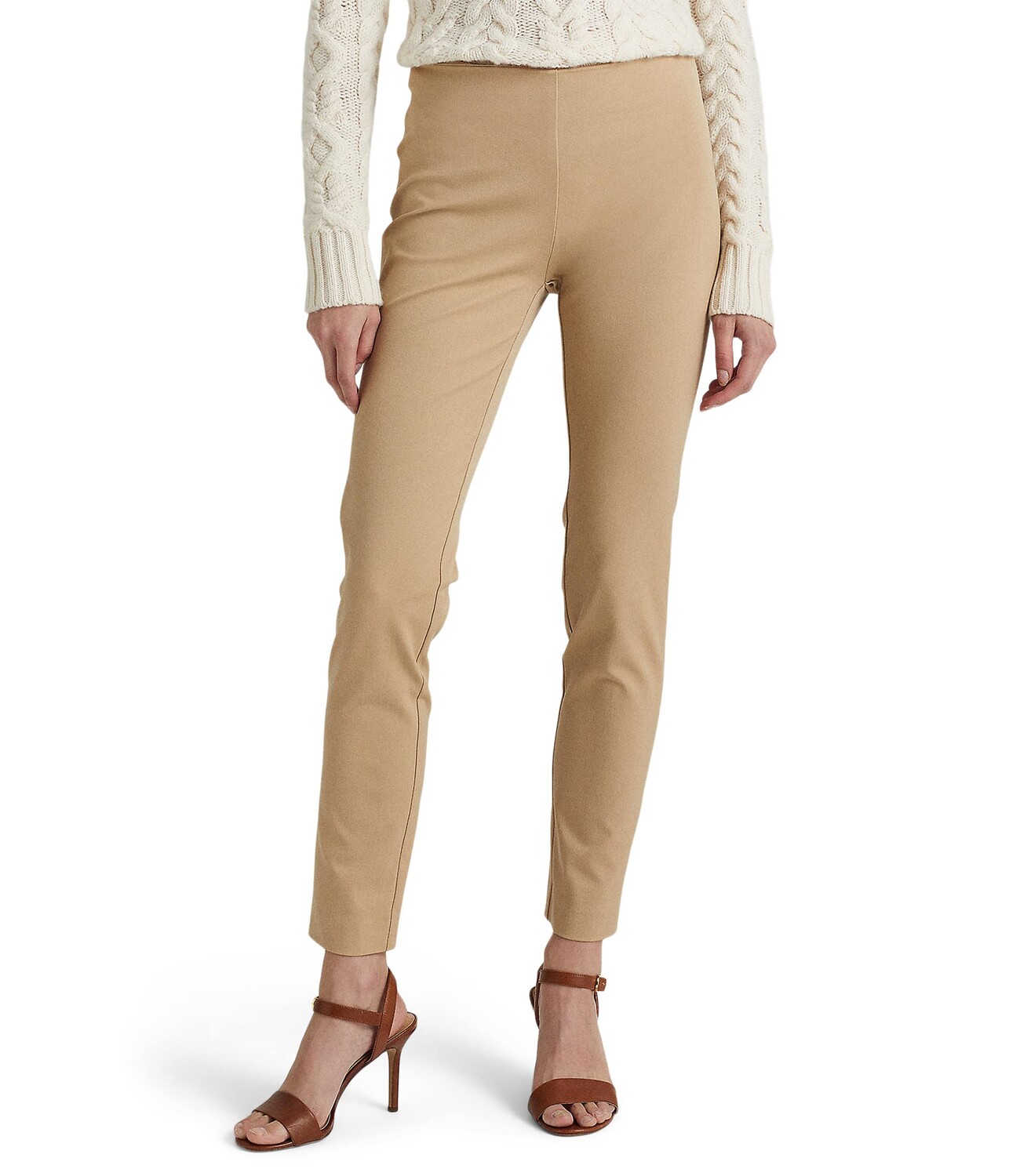 

Брюки с высокой посадкой LAUREN Ralph Lauren, Stretch Twill Skinny Pants
