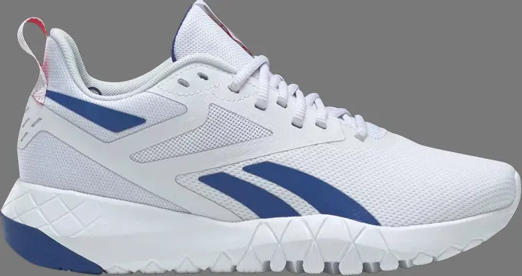 

Кроссовки flexagon force 4 'white blue red' Reebok, белый