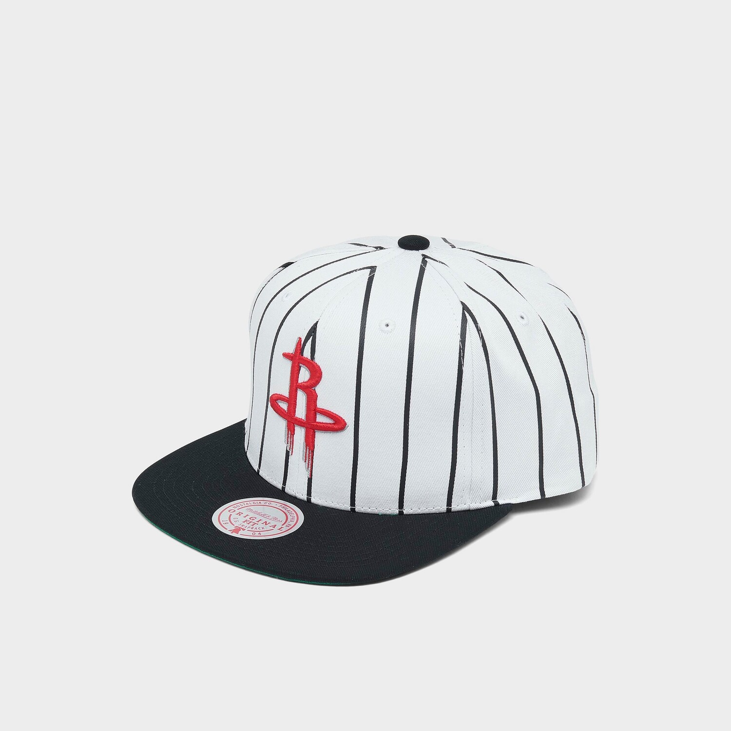 

Кепка Mitchell & Ness Houston Rockets NBA в тонкую полоску Snapback, белый