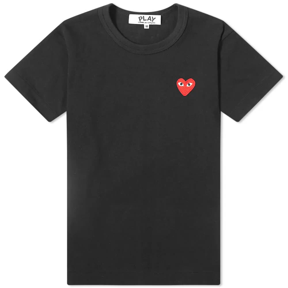 Футболка Comme des Garcons Play Women's Basic Logo Tee футболка comme des garcons play women s basic logo tee