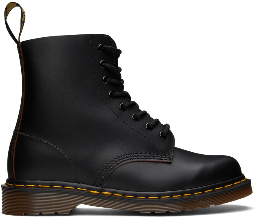 

Черные ботинки \Сделано в Англии\" 1460" Dr. Martens, Черный