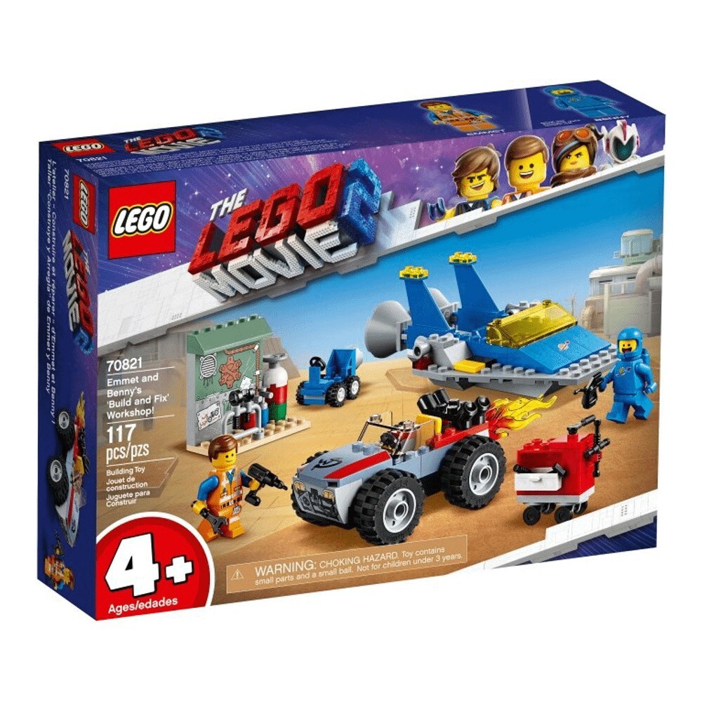 

Конструктор LEGO Movie 70821 Мастерская «Строим и чиним» Эммета и Бенни