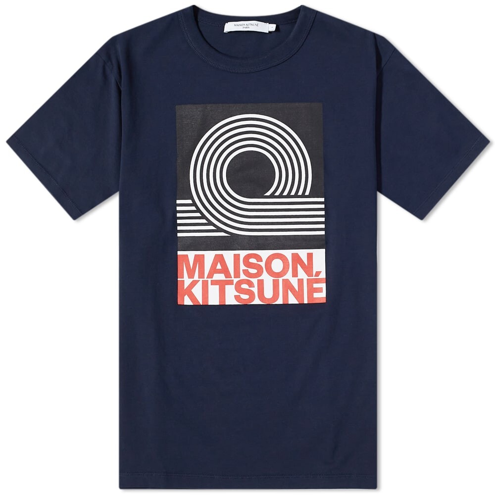 

Футболка Maison Kitsuné x Anthony Burrill Logo Tee, Серый