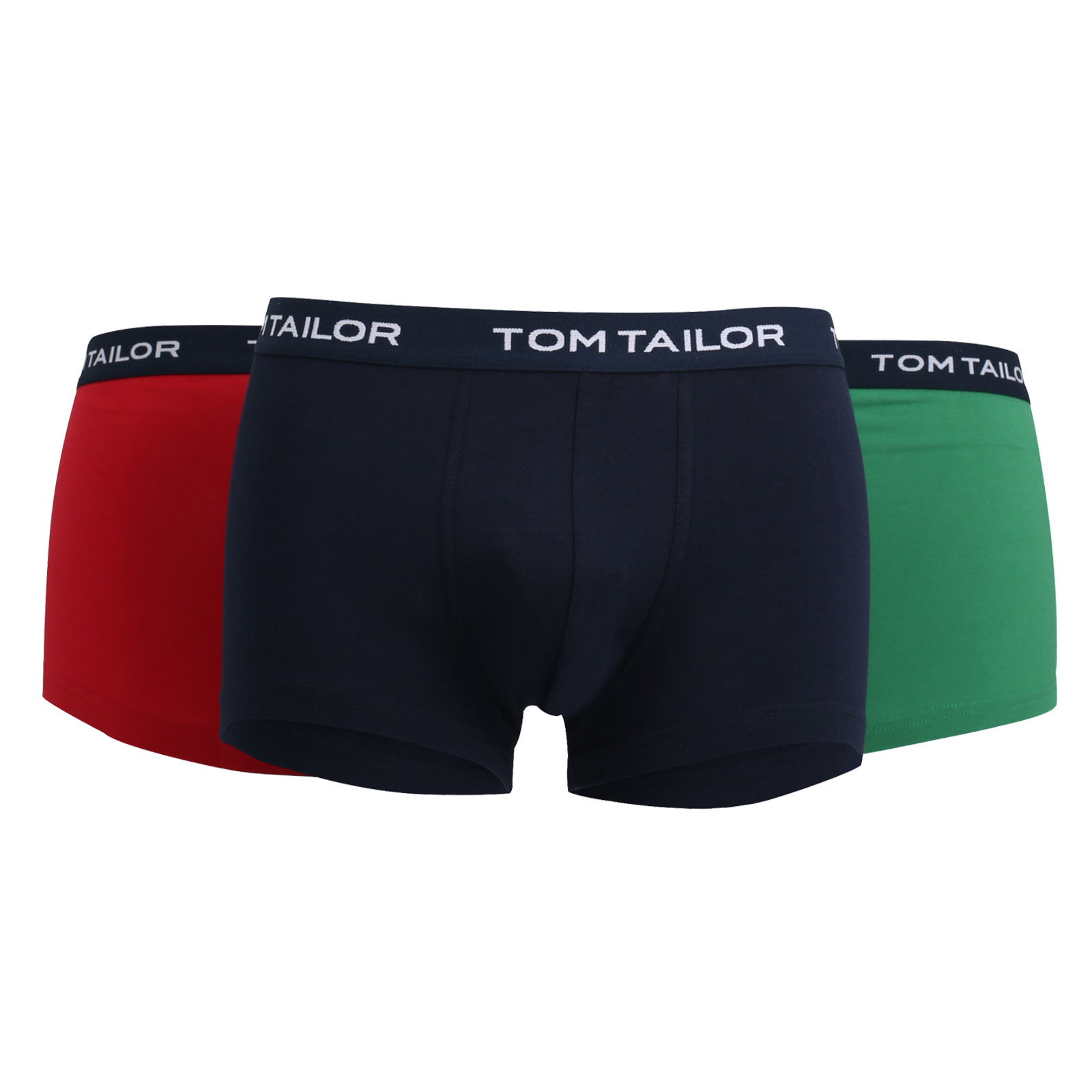 

Боксеры Tom Tailor Boxershort 3 шт, цвет Dunkelblau/Rot/Grün