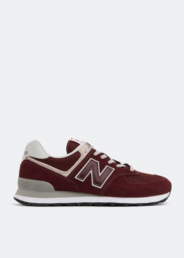 

Кроссовки NEW BALANCE 574 sneakers, бордовый
