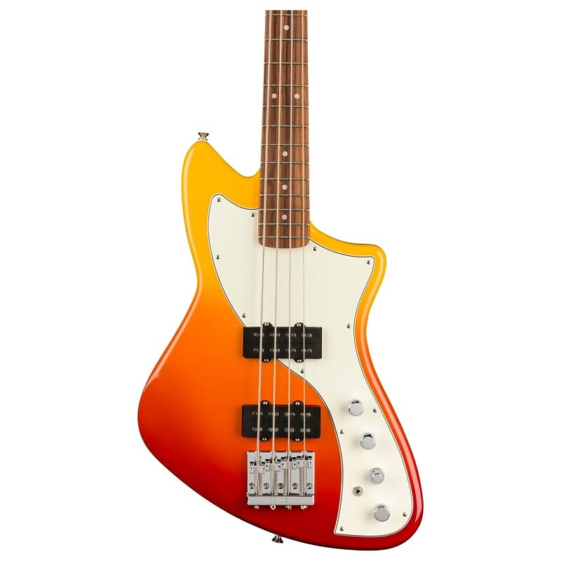 

Fender Player Plus Active Meteora 4-String Bass Guitar, Tequila Sunrise с сумкой Player Plus Active Meteora Bass