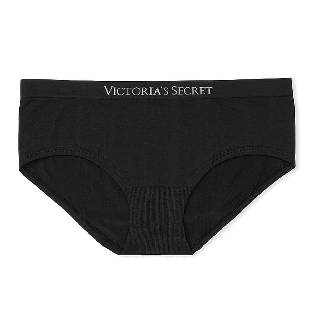 

Трусы Victoria's Secret Seamless Hiphugger Classic, черный