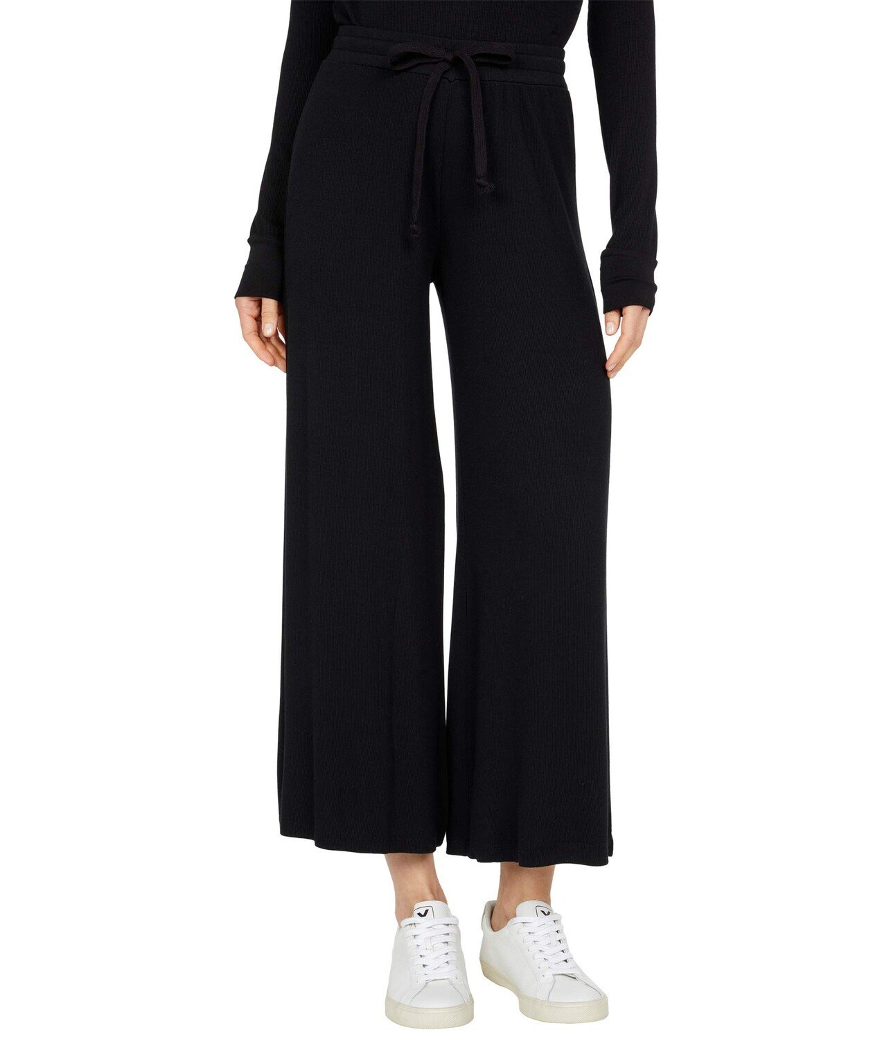 

Брюки LAmade, Shirred Back Crop Culottes in 2X1 Modal Stretch Rib