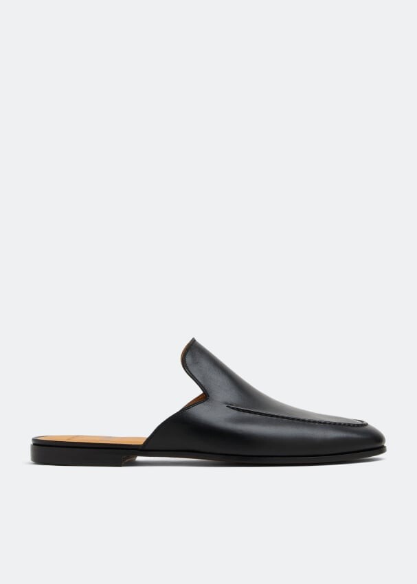 

Слиперы MAGNANNI Leather slippers, черный