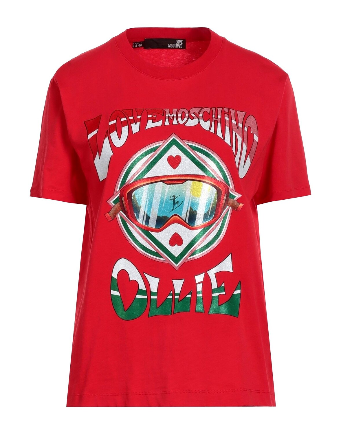 

Футболка Love Moschino, красный