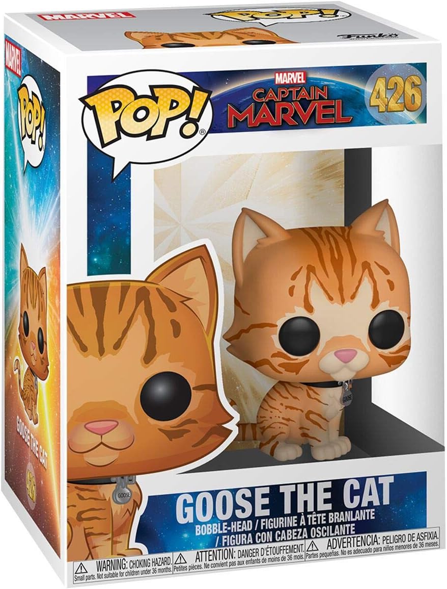 Фигурка Funko Pop! Marvel: Captain Marvel - Goose The Cat Toy maggs sam marvel action captain marvel cosmic cat tastrophe