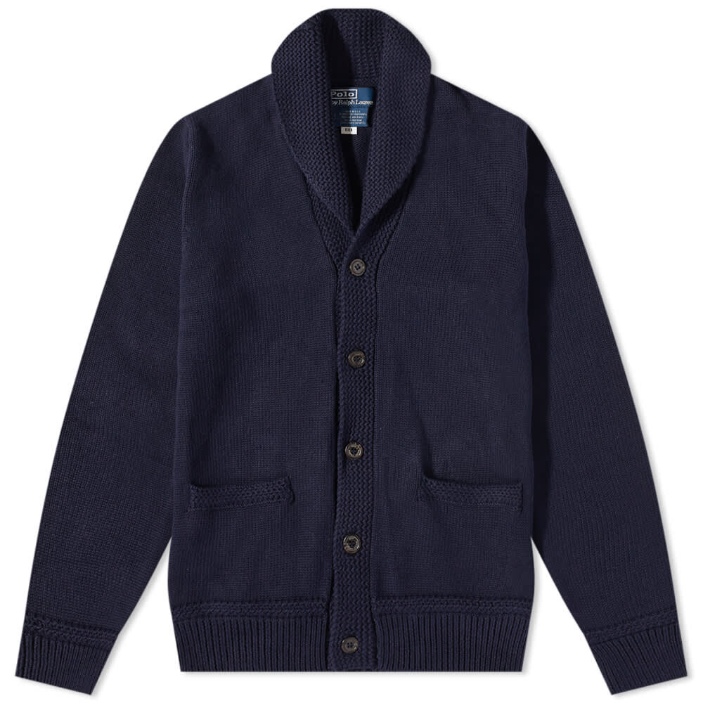 

Джемпер Polo Ralph Lauren Flag Shawl Cardigan, Черный