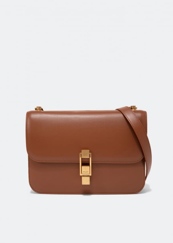 

Сумка SAINT LAURENT Le Carre satchel, желтый
