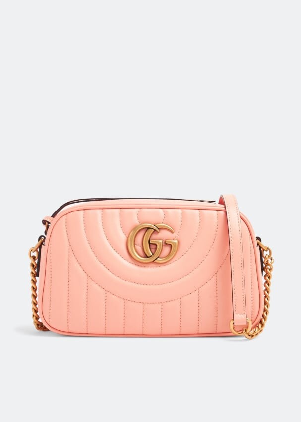 

Сумка GUCCI GG Marmont Matelassé shoulder bag, розовый