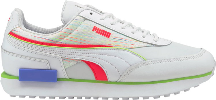 Кроссовки Puma Future Rider Double Spectra, белый кроссовки женские puma future rider double бежевый