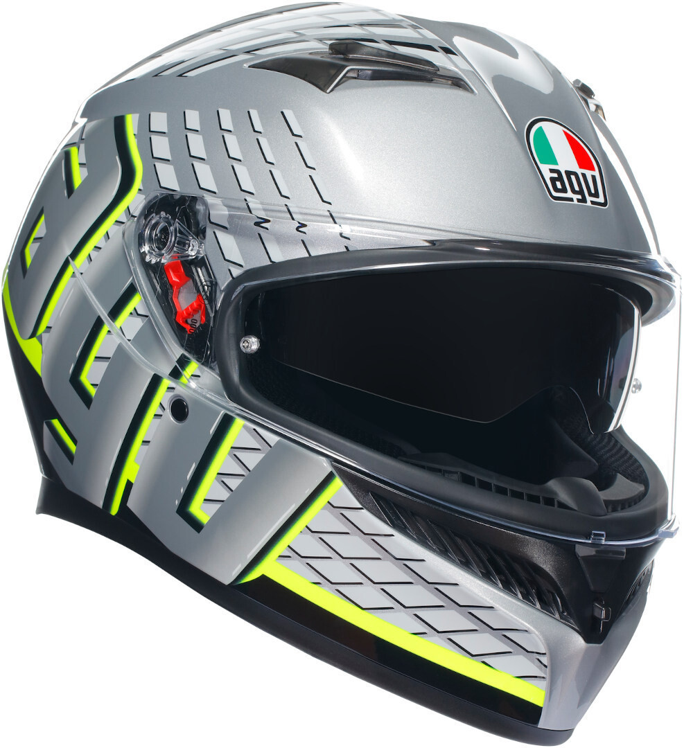 

Шлем AGV Fortify, серый/желтый