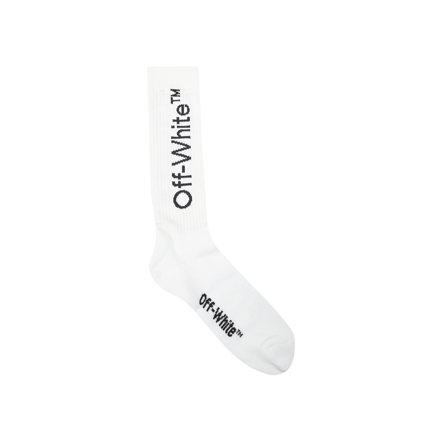 

Носки средней длины Off-White Arrow, Белый/Черный