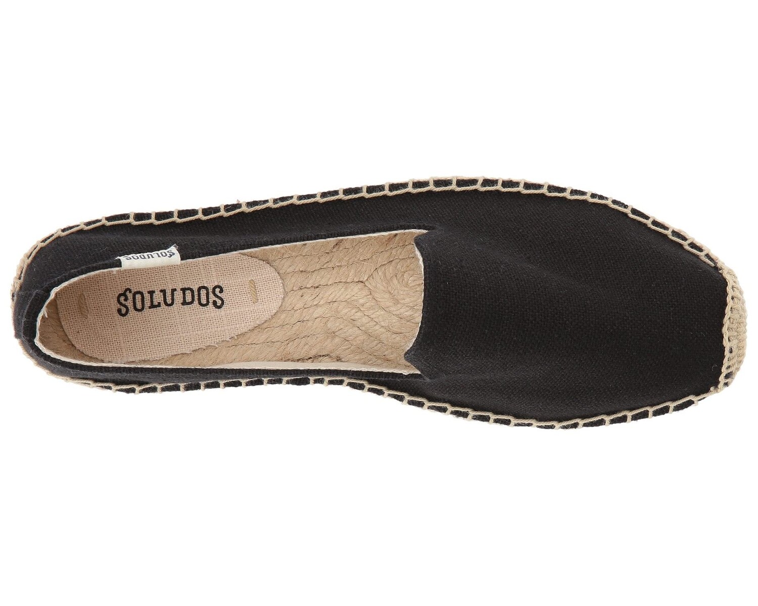 

Лоферы Platform Smoking Slipper Soludos, черный