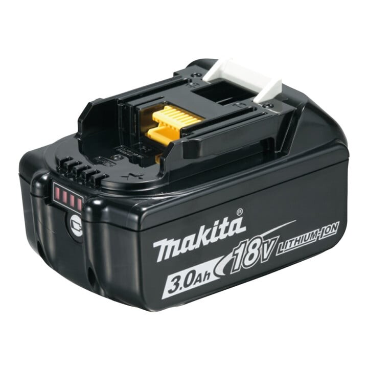 

Аккумулятор Makita BL1830B Li, 18 В / 3 Ач, с индикатором заряда аккумулятора