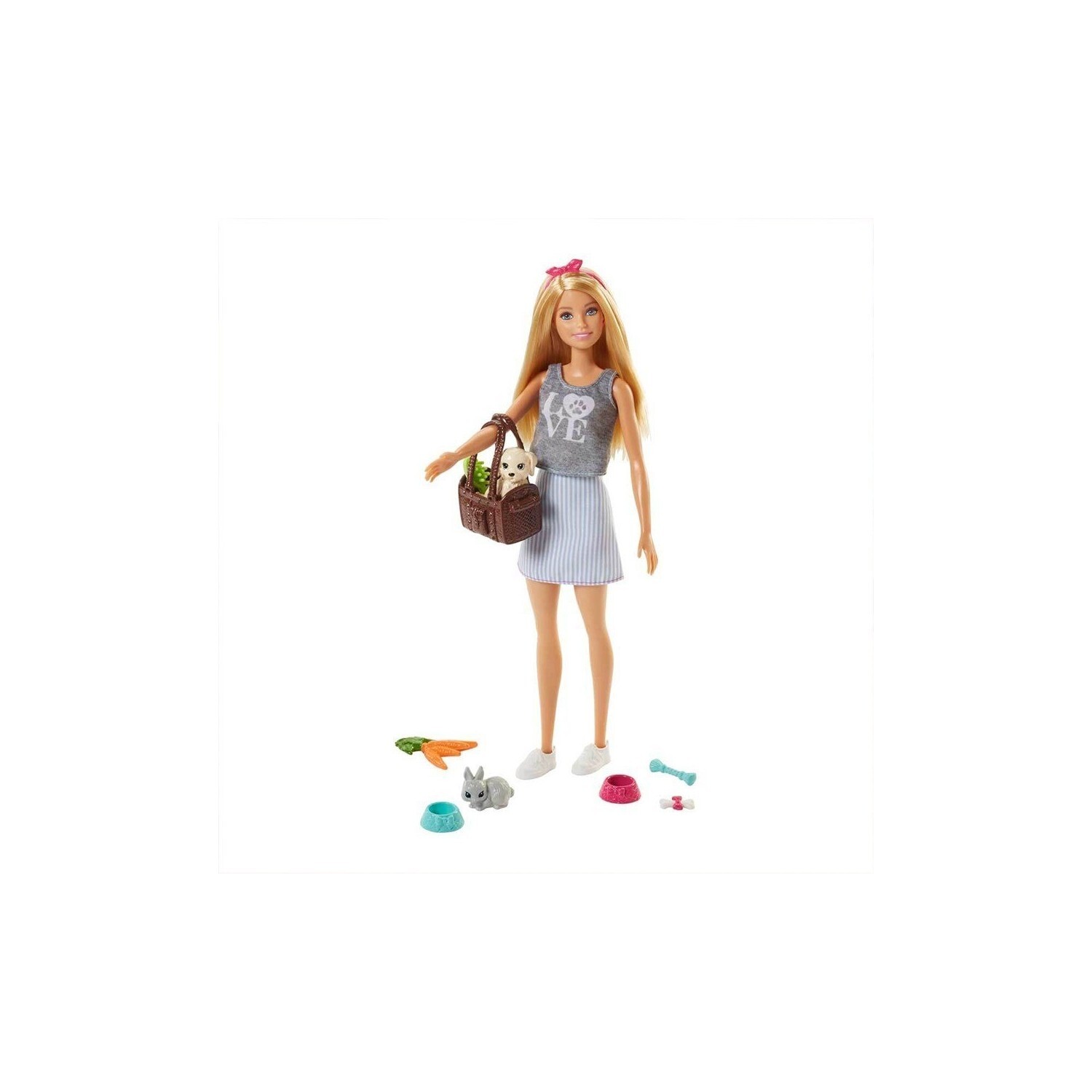 

Кукла Barbie с питомцами