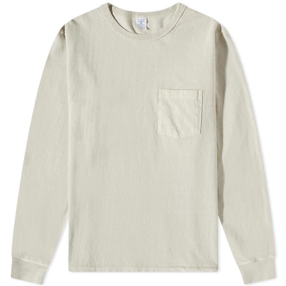 

Футболка Velva Sheen Long Sleeve Heavyweight Pocket Tee, Белый
