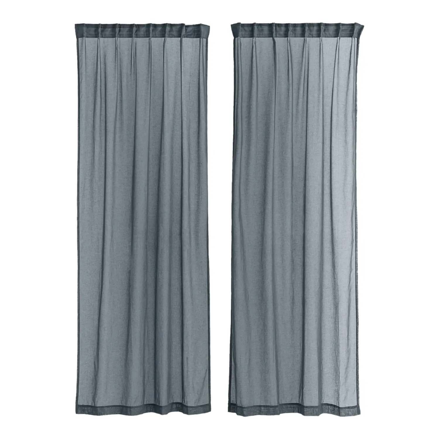 

Шторы H&M Home 2-pack Airy Multiway, 2 предмета, темно-серый