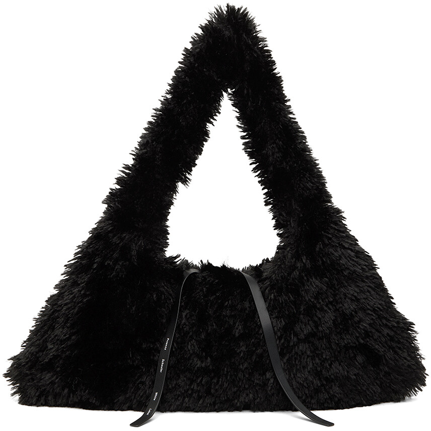 

Черная сумка из искусственной овчины Proenza Schouler White Label