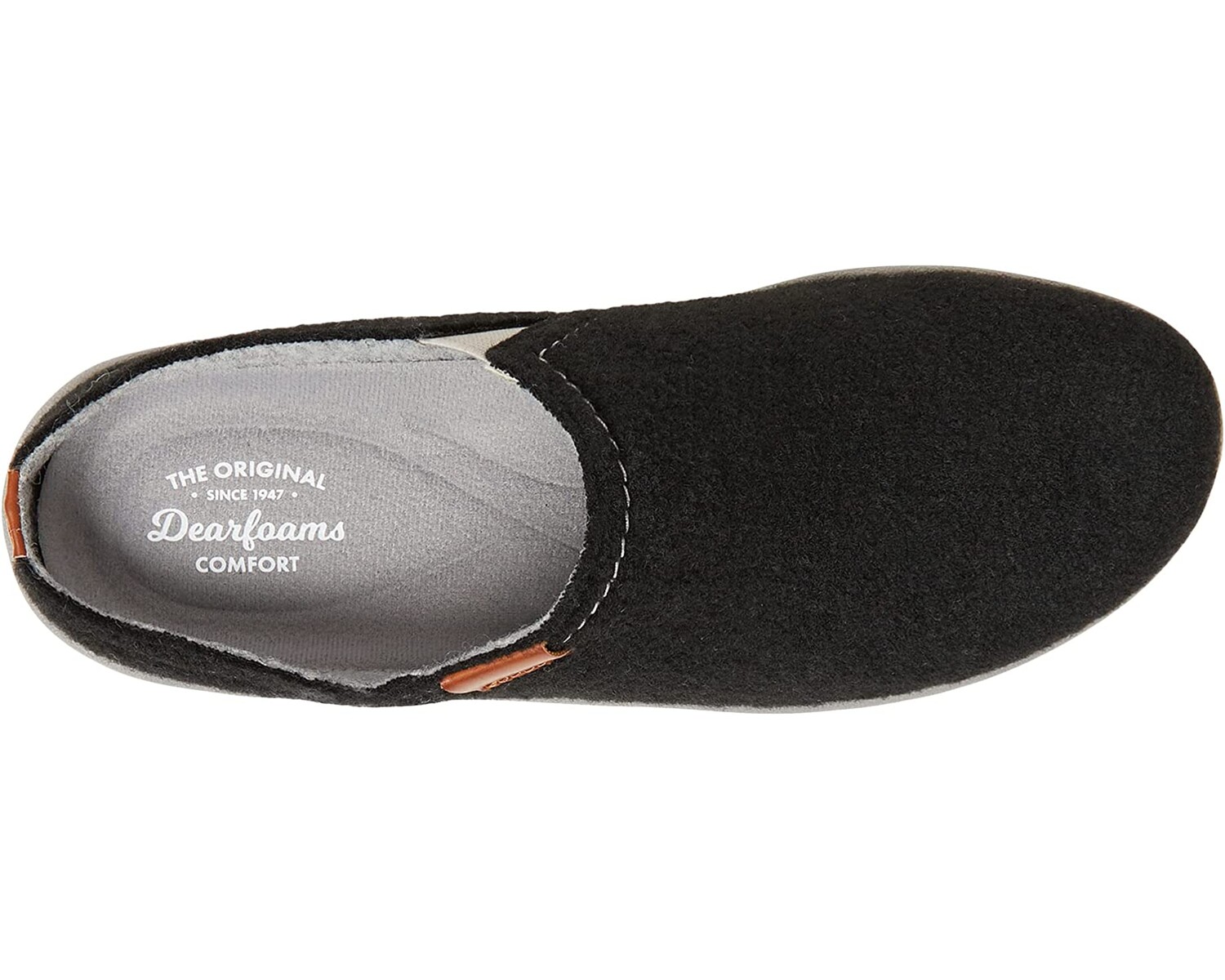 

Кроссовки Gianna Oblique Mule Original Comfort by Dearfoams, черный
