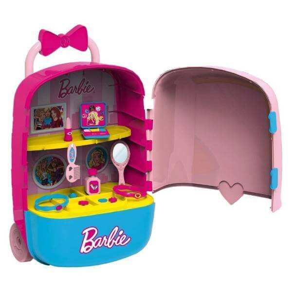 

Набор игровой Barbie Mega Case Trolley Beauty Studio