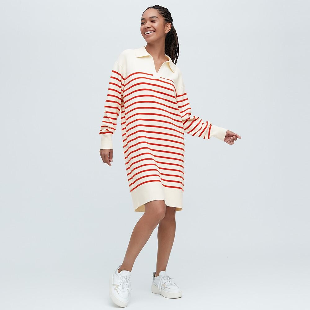 

Платье Uniqlo, красный