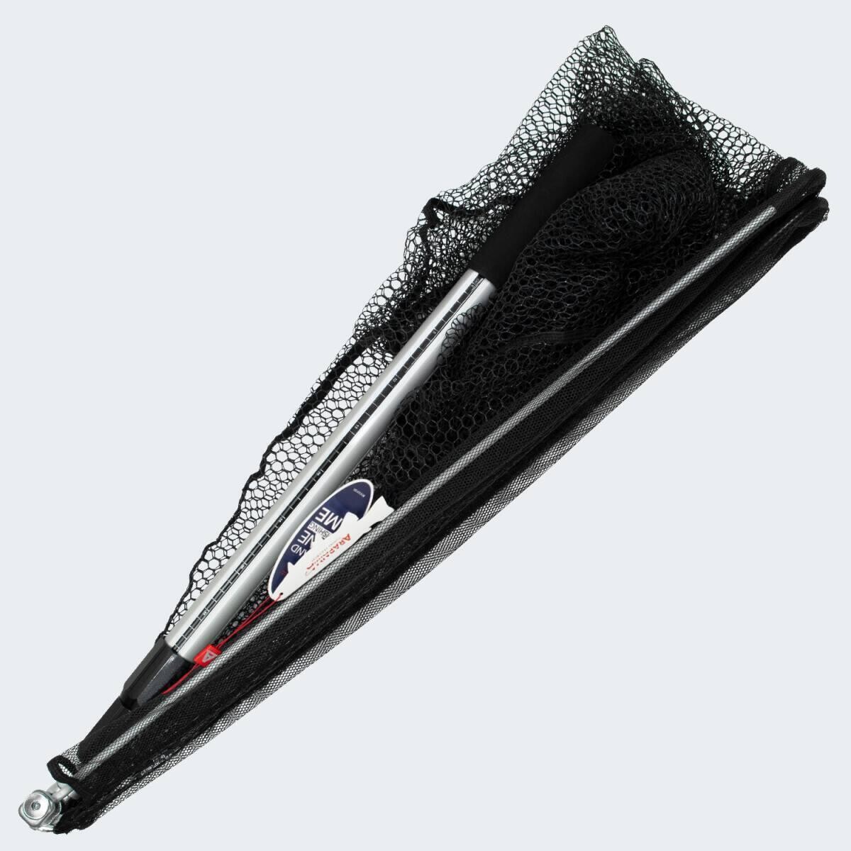 

Подсак прочный | телескопический | прорезиненный подсак XXL | 350см | Серебро ARAPAIMA FISHING EQUIPMENT, серебро