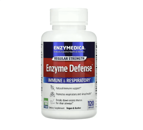 Ферменты Enzyme Defense 120 капсул Enzymedica ферменты candidase 120 капсул enzymedica