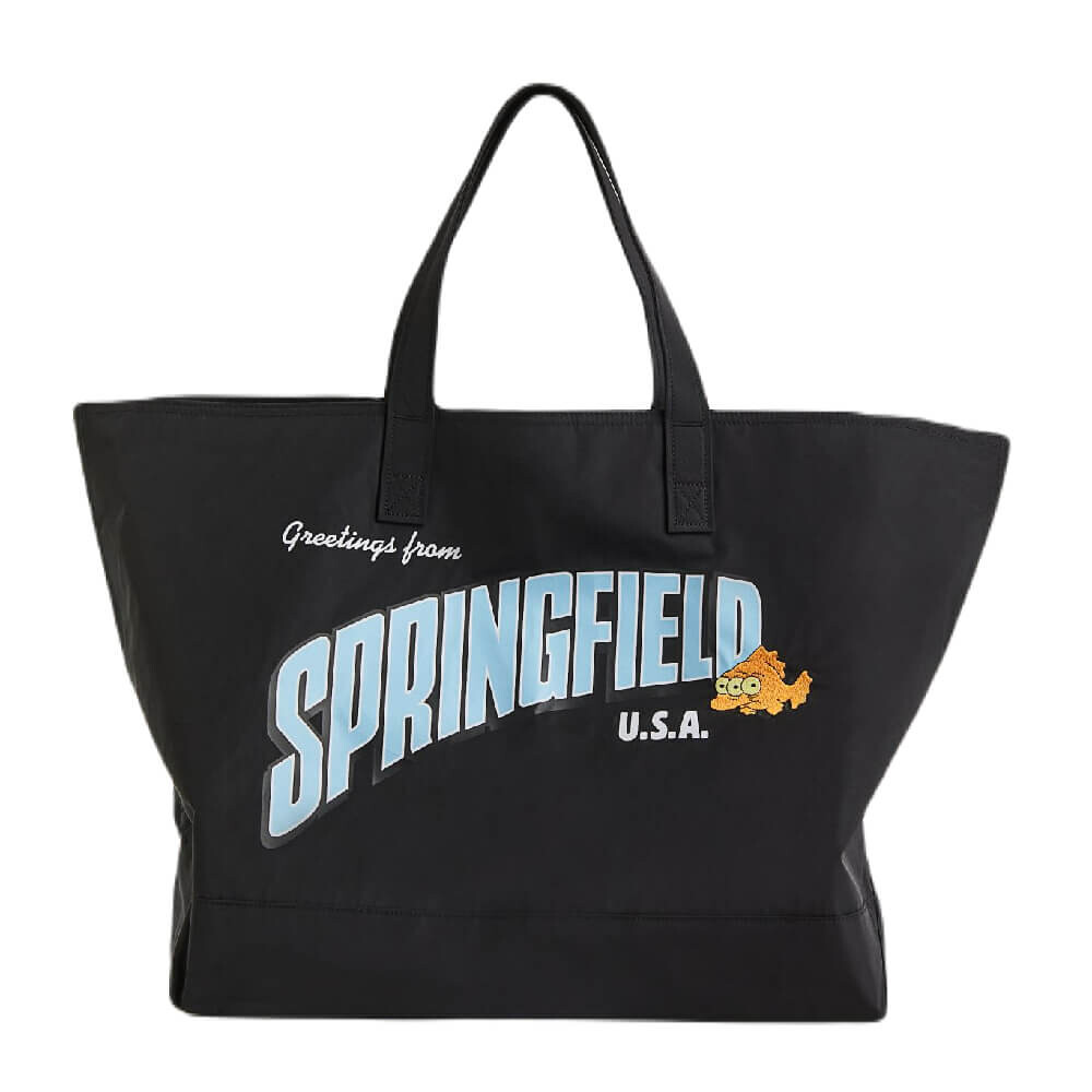 

Сумка-шопер H&M x The Simpsons Large, черный