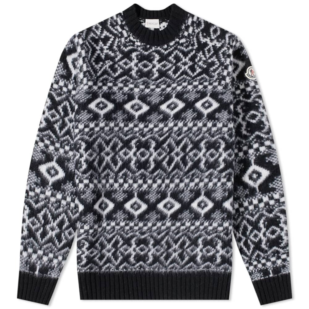 

Джемпер Moncler Fairisle Crew Knit, Серый