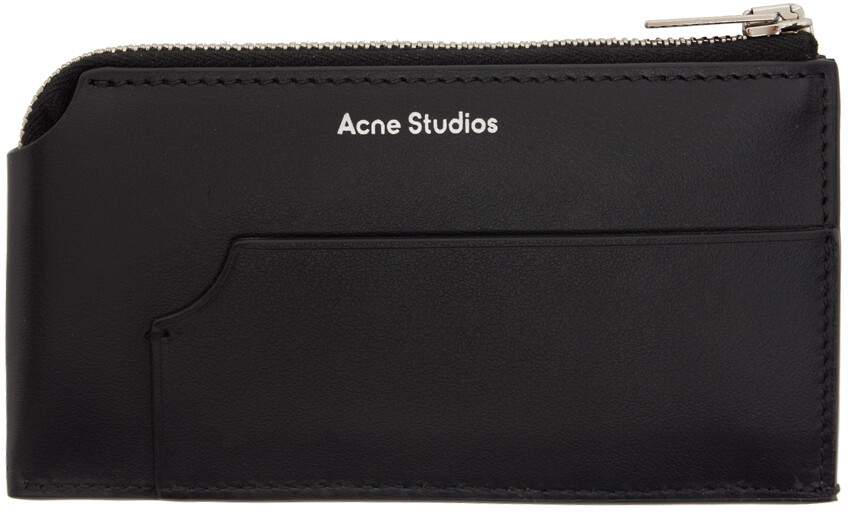 

Черный кошелек на молнии Acne Studios