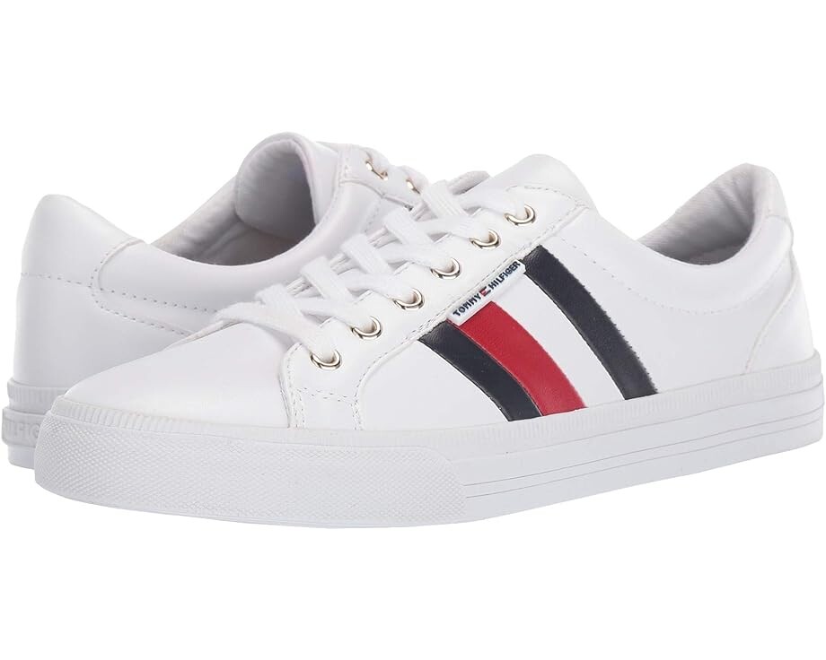 

Кроссовки Tommy Hilfiger Lightz, цвет White/Marine/Tropic Red