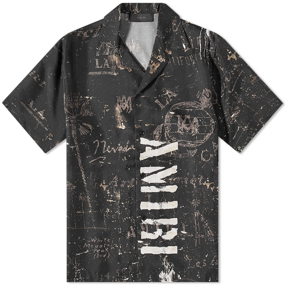 

Рубашка AMIRI Logo Stencil Vacation Shirt