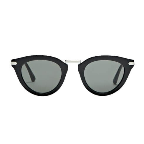 

Солнцезащитные очки Massimo Dutti Oval Black, черный