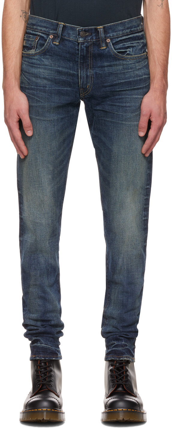 

Синие джинсы Mayes RRL