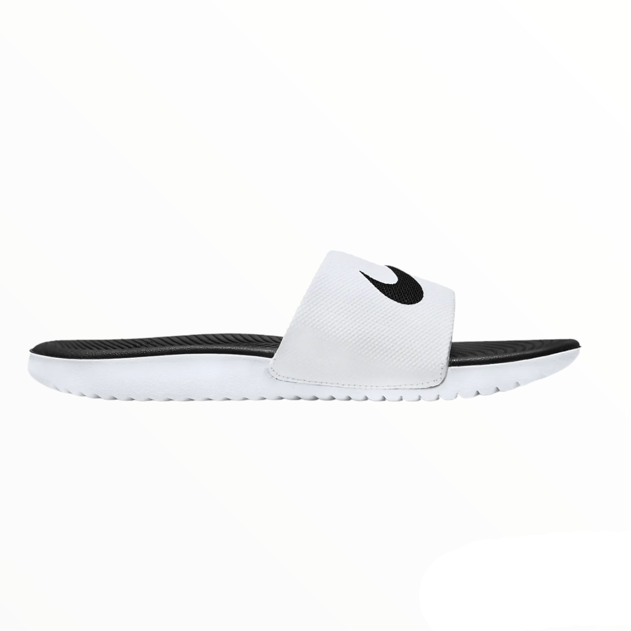 цена Шлепанцы Nike Kawa GS, белый