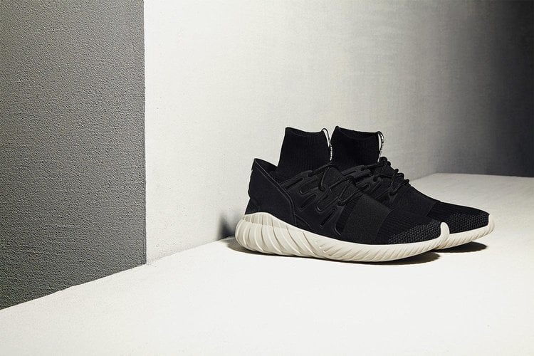 Adidas tubular doom primeknit sales core black