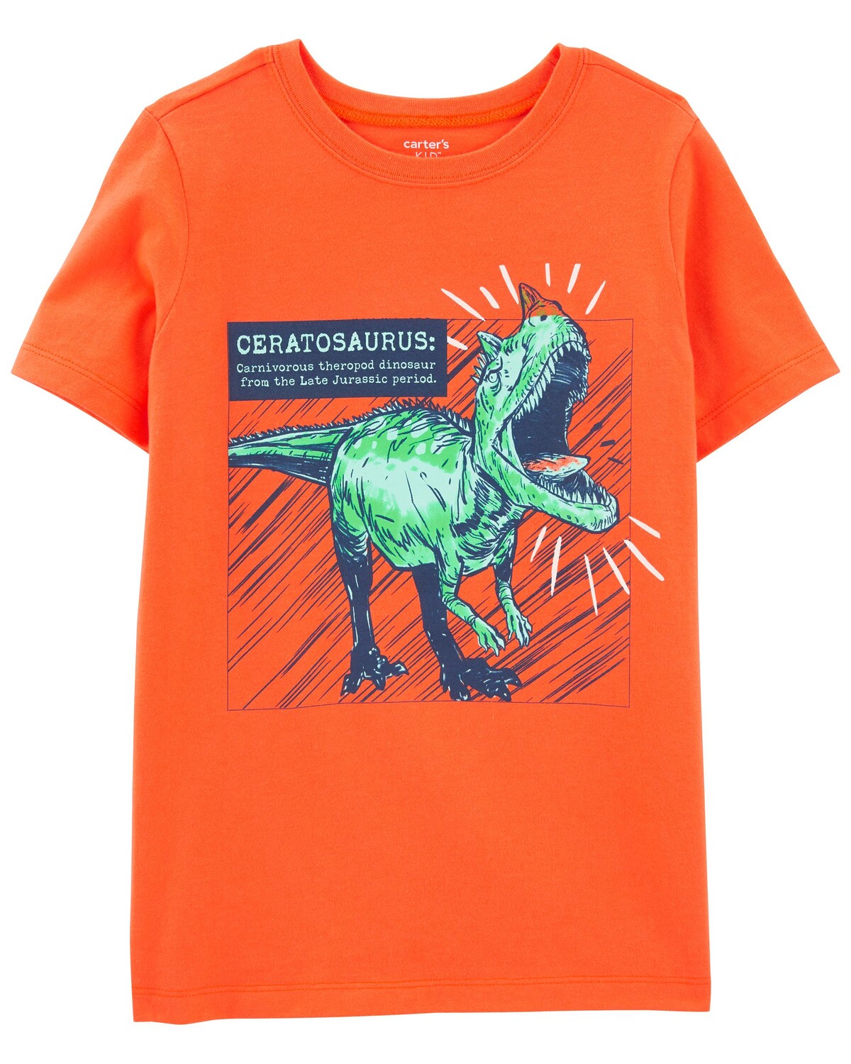 

Футболка Kid Dinosaur Ceratosaurus из джерси Carter's
