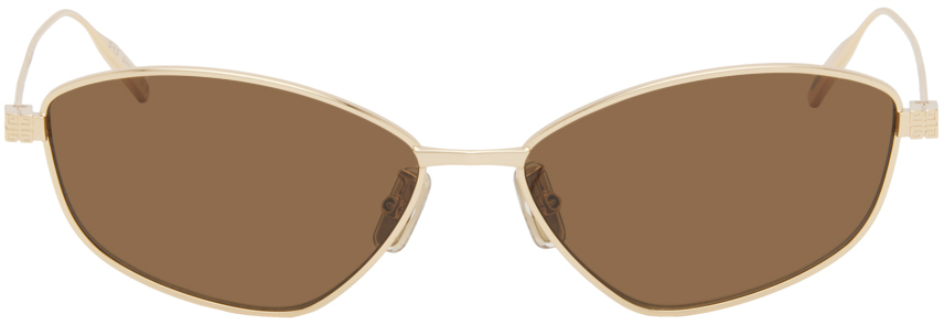 Золотые солнцезащитные очки GV Speed ​​Shiny endura Givenchy
