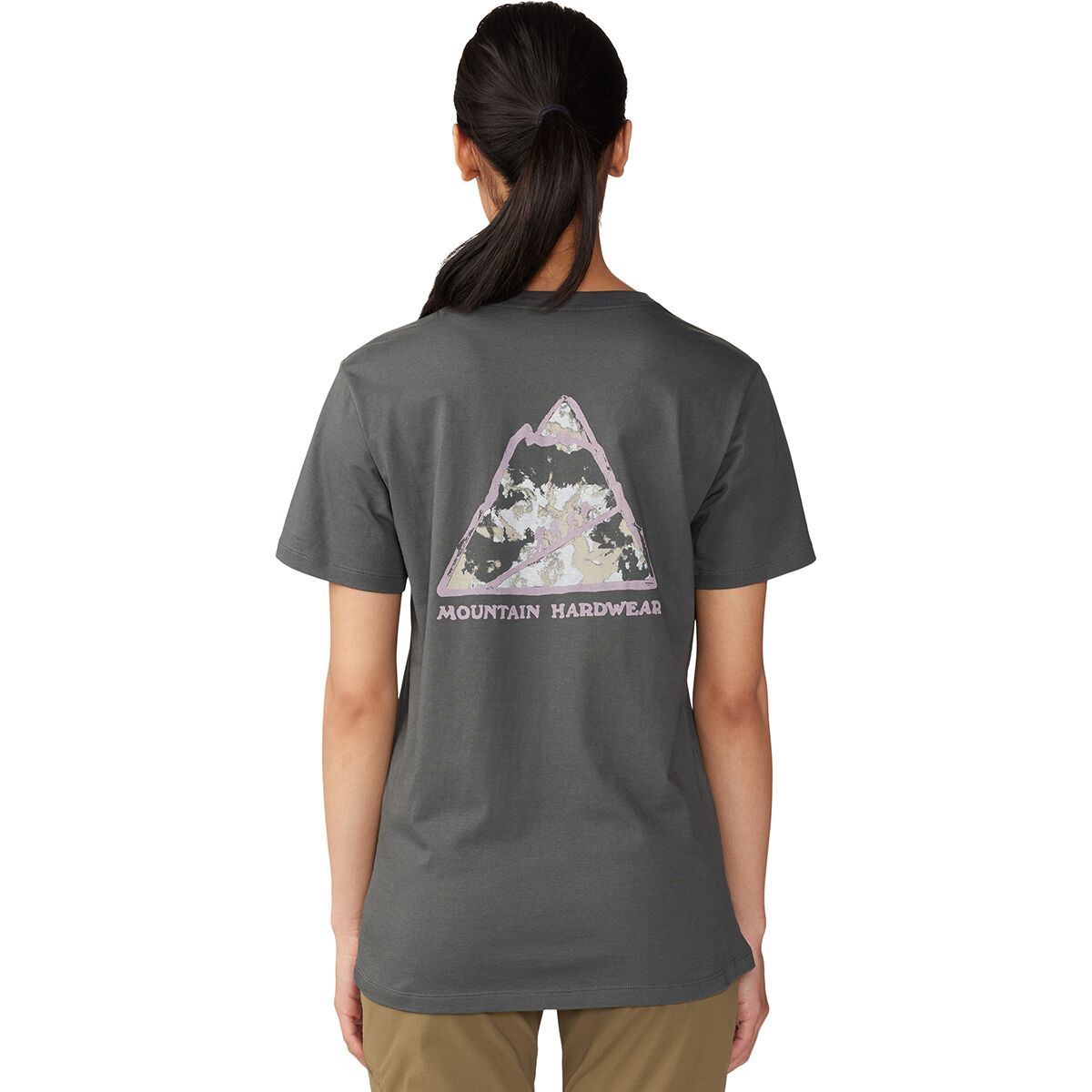 Рубашка mhw mountain с короткими рукавами Mountain Hardwear, цвет volcanic mountain hardwear ветровка мужская mountain hardwear exposure 2™ размер 56