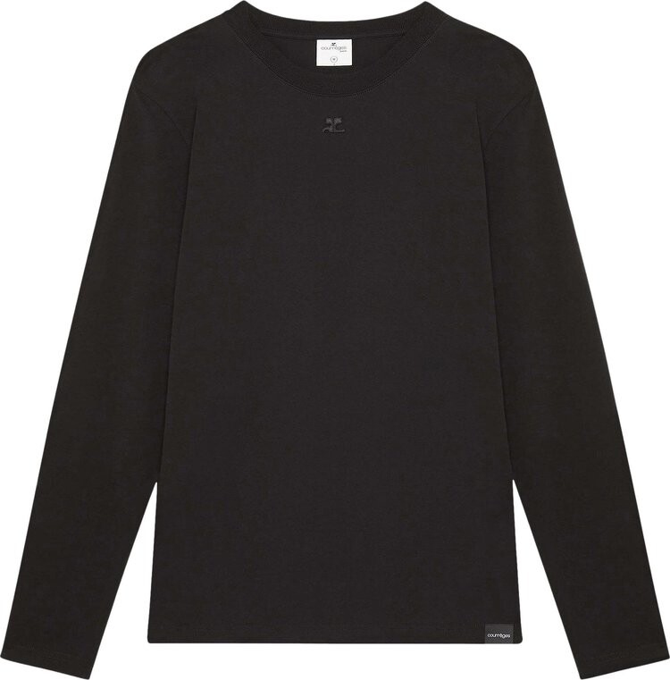 

Футболка Courrèges Long-Sleeve AC 'Black', черный