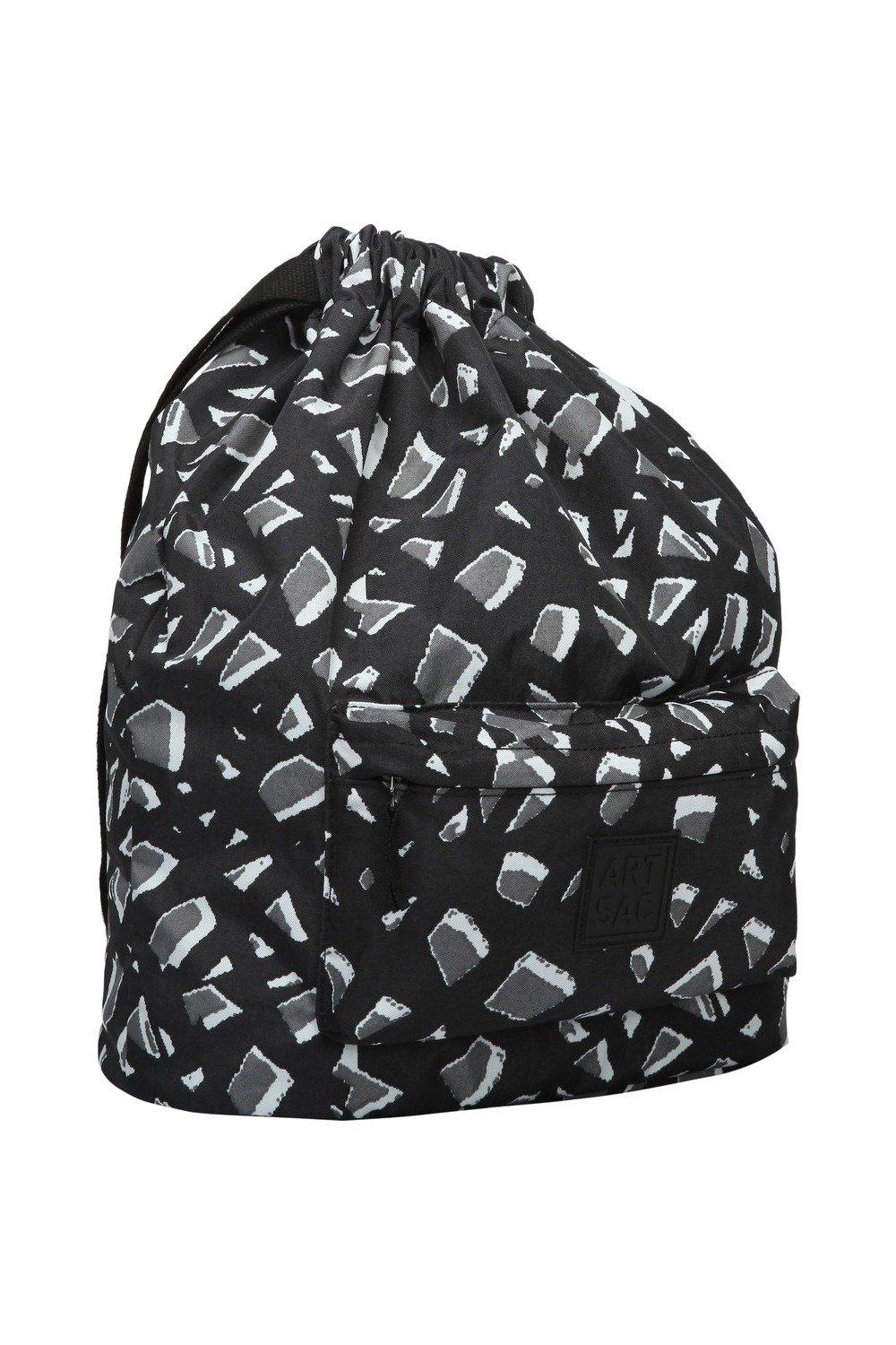 Tilley - Кулиска с рваным принтом Bkpk Artsac, черный рюкзак на шнурке uniqlo черный